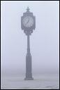 boardwalk clock, Riis Park, NY. 2004.