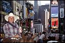Cowboy, Broadway between 43rd St. and 44th St.. 2002.