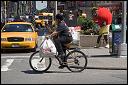 Food delivery man, NE corner of 44th St. and 7th Ave. 2006.