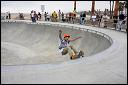 Officially named the Dennis “Polar Bear” Agnew Memorial Skatepark (one of the original Dog Town skaters), the design mimics Dog Town's world of empty swimming pools. The new $2.4 million Venice Beach Skate Park in California is a 16,000-square-foot facility featuring rails, ramps, steps and bowls that resemble empty swimming pools. The park's unique design combines street and vert skating, allowing skateboarders to flow in and out of the different styles.