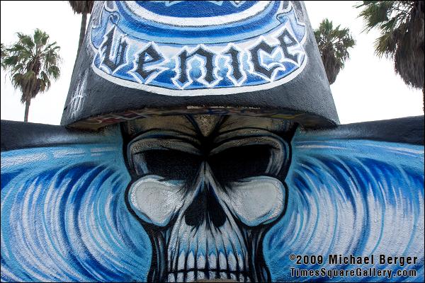 Mural dedicated to Dog Town and skate board legend Dennis “Polar Bear” Agnew. Located in the Venice Beach Graffiti Pit adjacent to the Venice Beach Dennis “Polar Bear” Agnew Memorial Skatepark.